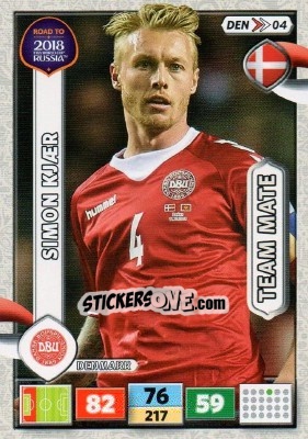 Sticker Simon Kjaer