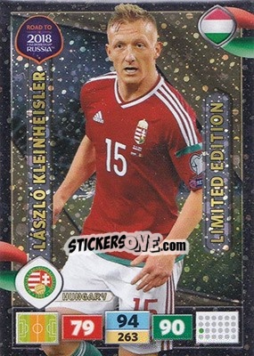 Sticker László Kleinheisler - Road to 2018 FIFA World Cup Russia. Adrenalyn XL n. LE-LK - Panini