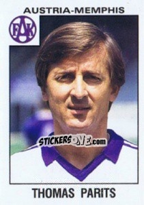Figurina Thomas Parits - Österreichische Fußball-Bundesliga 1984-1985 n. 2 - Panini
