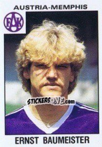 Cromo Ernst Baumeister - Österreichische Fußball-Bundesliga 1984-1985 n. 9 - Panini