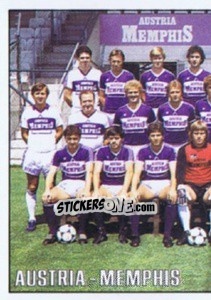 Sticker Mannschaft (puzzle 1) - Österreichische Fußball-Bundesliga 1984-1985 n. 10 - Panini