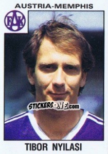 Sticker Tibor Nyilasi - Österreichische Fußball-Bundesliga 1984-1985 - Panini