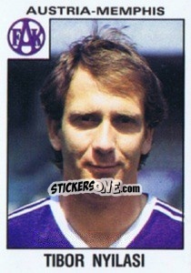 Sticker Tibor Nyilasi - Österreichische Fußball-Bundesliga 1984-1985 n. 13 - Panini