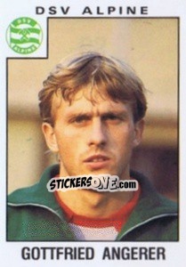 Cromo Gottfried Angerer - Österreichische Fußball-Bundesliga 1984-1985 - Panini