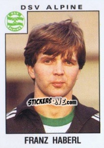 Figurina Franz Haberl - Österreichische Fußball-Bundesliga 1984-1985 - Panini