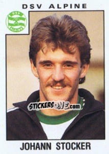 Figurina Johann Stocker - Österreichische Fußball-Bundesliga 1984-1985 - Panini