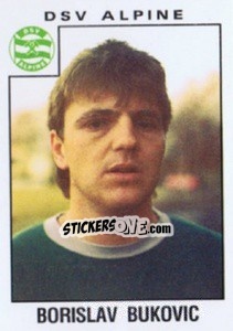 Sticker Borislav Bukovic