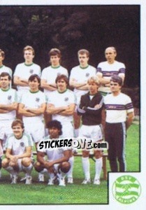 Sticker Mannschaft (puzzle 2) - Österreichische Fußball-Bundesliga 1984-1985 - Panini