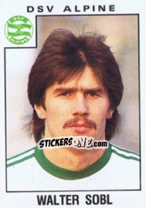 Cromo Walter Sobl - Österreichische Fußball-Bundesliga 1984-1985 - Panini