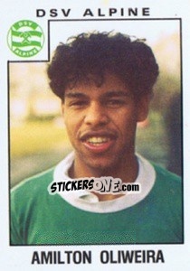Cromo Amilton Oliweira - Österreichische Fußball-Bundesliga 1984-1985 n. 35 - Panini
