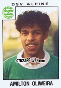 Sticker Amilton Oliweira - Österreichische Fußball-Bundesliga 1984-1985 - Panini