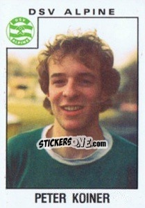 Sticker Peter Koiner - Österreichische Fußball-Bundesliga 1984-1985 - Panini