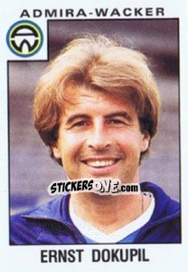 Sticker Ernst Dokupil - Österreichische Fußball-Bundesliga 1984-1985 - Panini
