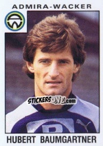 Sticker Hubert Baumgartner - Österreichische Fußball-Bundesliga 1984-1985 n. 41 - Panini