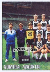 Sticker Mannschaft (puzzle 1) - Österreichische Fußball-Bundesliga 1984-1985 - Panini