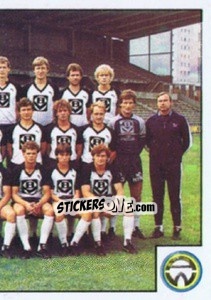 Sticker Mannschaft (puzzle 2) - Österreichische Fußball-Bundesliga 1984-1985 - Panini