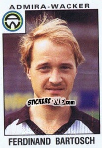 Figurina Ferdinand Bartosch - Österreichische Fußball-Bundesliga 1984-1985 n. 55 - Panini