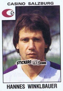 Figurina Hannes Winklbauer - Österreichische Fußball-Bundesliga 1984-1985 n. 59 - Panini