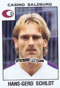 Sticker Hans-Gerd Schildt - Österreichische Fußball-Bundesliga 1984-1985 - Panini