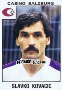 Sticker Slavko Kovacic - Österreichische Fußball-Bundesliga 1984-1985 - Panini