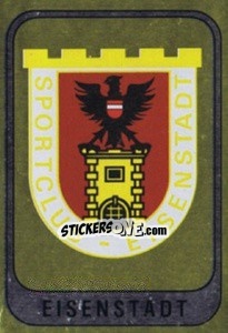 Figurina Wappen - Österreichische Fußball-Bundesliga 1984-1985 n. 77 - Panini