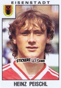 Figurina Heinz Peischl - Österreichische Fußball-Bundesliga 1984-1985 n. 84 - Panini