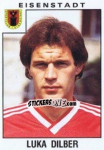 Sticker Luka Dilber - Österreichische Fußball-Bundesliga 1984-1985 - Panini