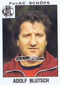 Sticker Adolf Blutsch - Österreichische Fußball-Bundesliga 1984-1985 - Panini