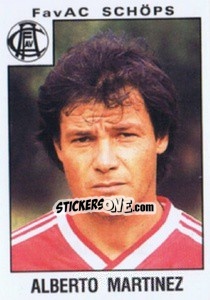 Figurina Alberto Martinez - Österreichische Fußball-Bundesliga 1984-1985 - Panini