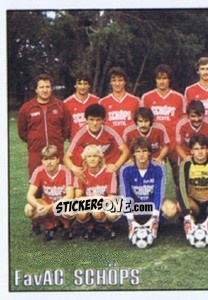 Sticker Mannschaft (puzzle 1) - Österreichische Fußball-Bundesliga 1984-1985 n. 105 - Panini