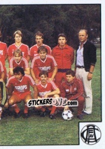 Sticker Mannschaft (puzzle 2) - Österreichische Fußball-Bundesliga 1984-1985 n. 106 - Panini