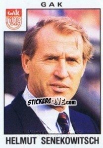 Sticker Helmut Senekowitsch - Österreichische Fußball-Bundesliga 1984-1985 - Panini