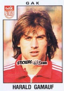 Cromo Harald Gamauf - Österreichische Fußball-Bundesliga 1984-1985 - Panini