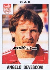 Cromo Angelo Devescovi - Österreichische Fußball-Bundesliga 1984-1985 - Panini