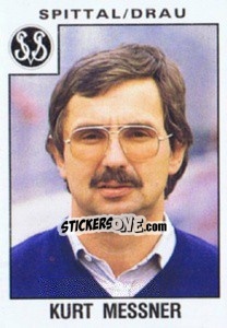 Sticker Kurt Messner - Österreichische Fußball-Bundesliga 1984-1985 - Panini