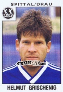 Sticker Helmut Grischenig - Österreichische Fußball-Bundesliga 1984-1985 n. 137 - Panini