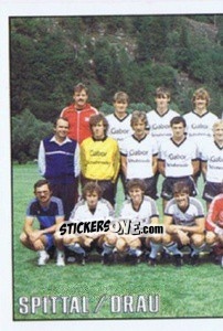 Sticker Mannschaft (puzzle 1) - Österreichische Fußball-Bundesliga 1984-1985 - Panini