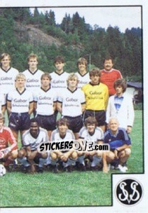 Figurina Mannschaft (puzzle 2) - Österreichische Fußball-Bundesliga 1984-1985 n. 144 - Panini