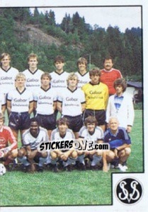 Sticker Mannschaft (puzzle 2) - Österreichische Fußball-Bundesliga 1984-1985 - Panini