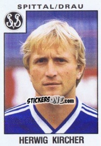 Cromo Herwig Kircher - Österreichische Fußball-Bundesliga 1984-1985 - Panini