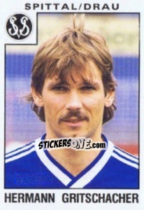 Sticker Hermann Gritschacher - Österreichische Fußball-Bundesliga 1984-1985 n. 148 - Panini