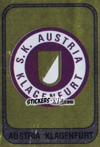 Sticker Wappen - Österreichische Fußball-Bundesliga 1984-1985 - Panini