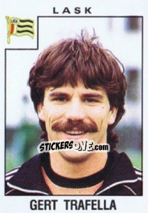 Sticker Gert Trafella - Österreichische Fußball-Bundesliga 1984-1985 - Panini