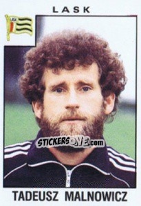 Cromo Tadeusz Malnowicz - Österreichische Fußball-Bundesliga 1984-1985 - Panini