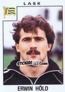 Cromo Erwin Höld - Österreichische Fußball-Bundesliga 1984-1985 - Panini