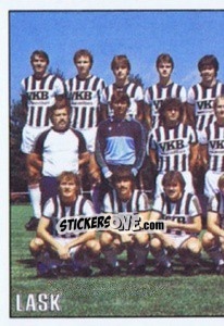 Sticker Mannschaft (puzzle 1) - Österreichische Fußball-Bundesliga 1984-1985 n. 197 - Panini