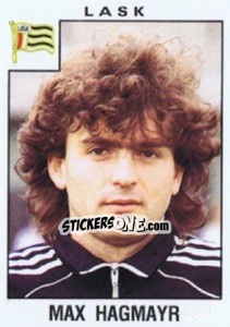 Sticker Max Hagmayr - Österreichische Fußball-Bundesliga 1984-1985 n. 200 - Panini