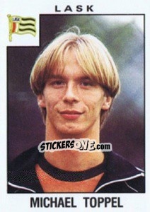 Sticker Michael Toppel - Österreichische Fußball-Bundesliga 1984-1985 n. 201 - Panini