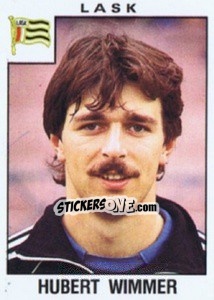 Sticker Hubert Wimmer - Österreichische Fußball-Bundesliga 1984-1985 n. 203 - Panini