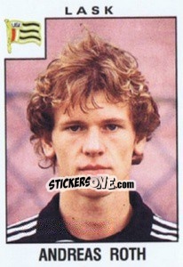 Sticker Andreas Roth - Österreichische Fußball-Bundesliga 1984-1985 n. 205 - Panini